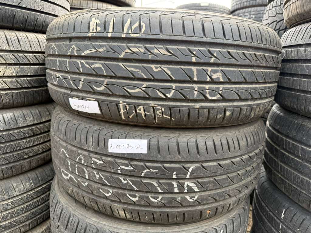 205/55R16 Pair (2 Used Tires) Delinte DH2