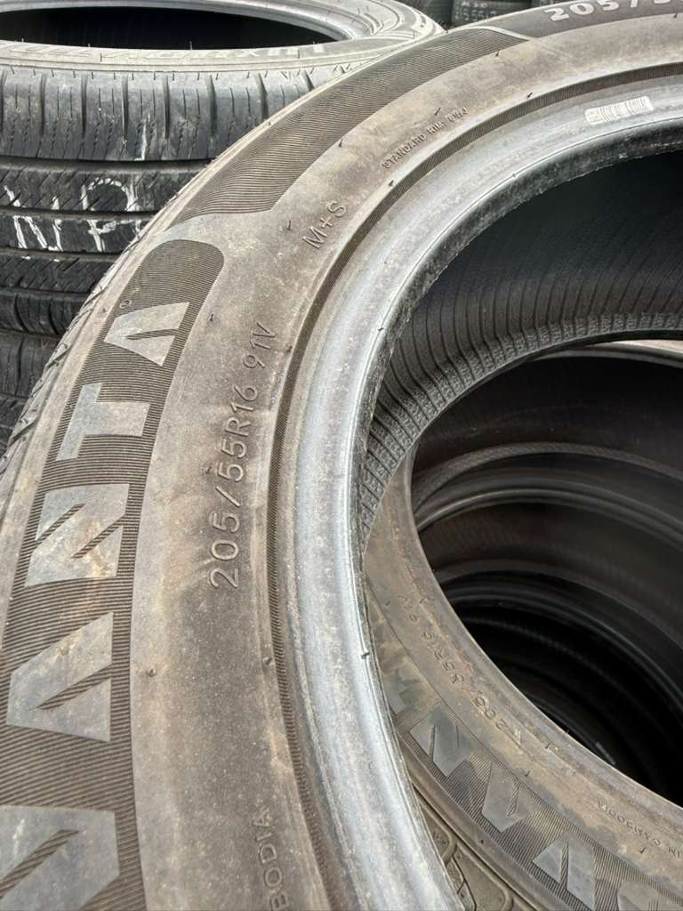 205/55R16 Set (4 Used Tires) Advantage ER-800