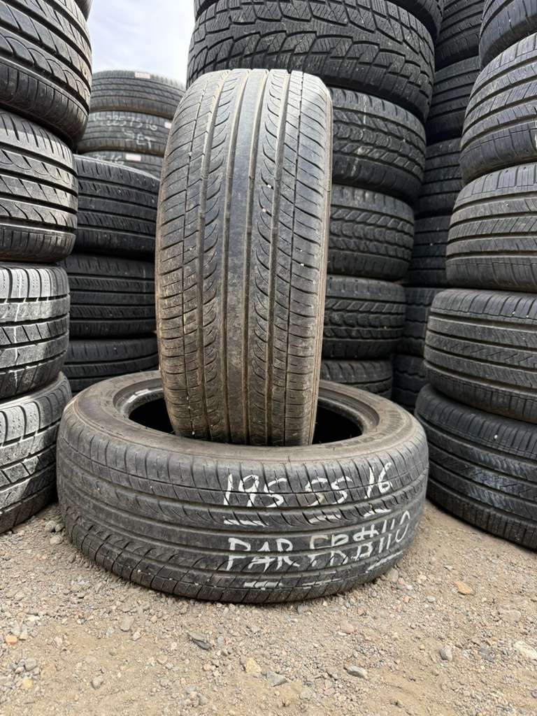 195/55R16 Pair (2 Used Tires) Thunderer Mac IV