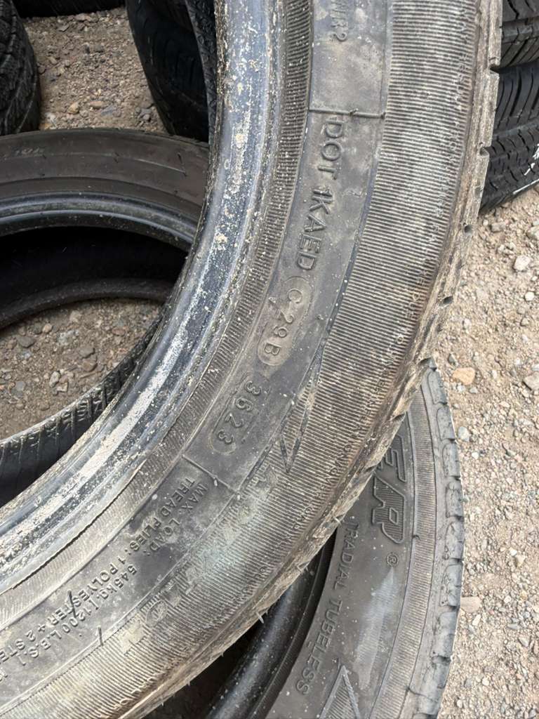 195/55R16 Pair (2 Used Tires) Thunderer Mac IV