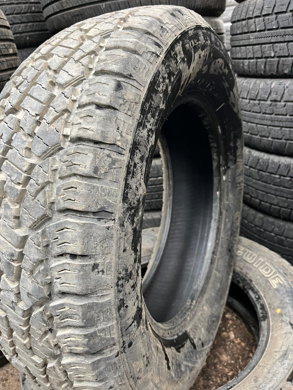 245/65R17 Pair (2 Used Tires) Trail Guide All Terrain
