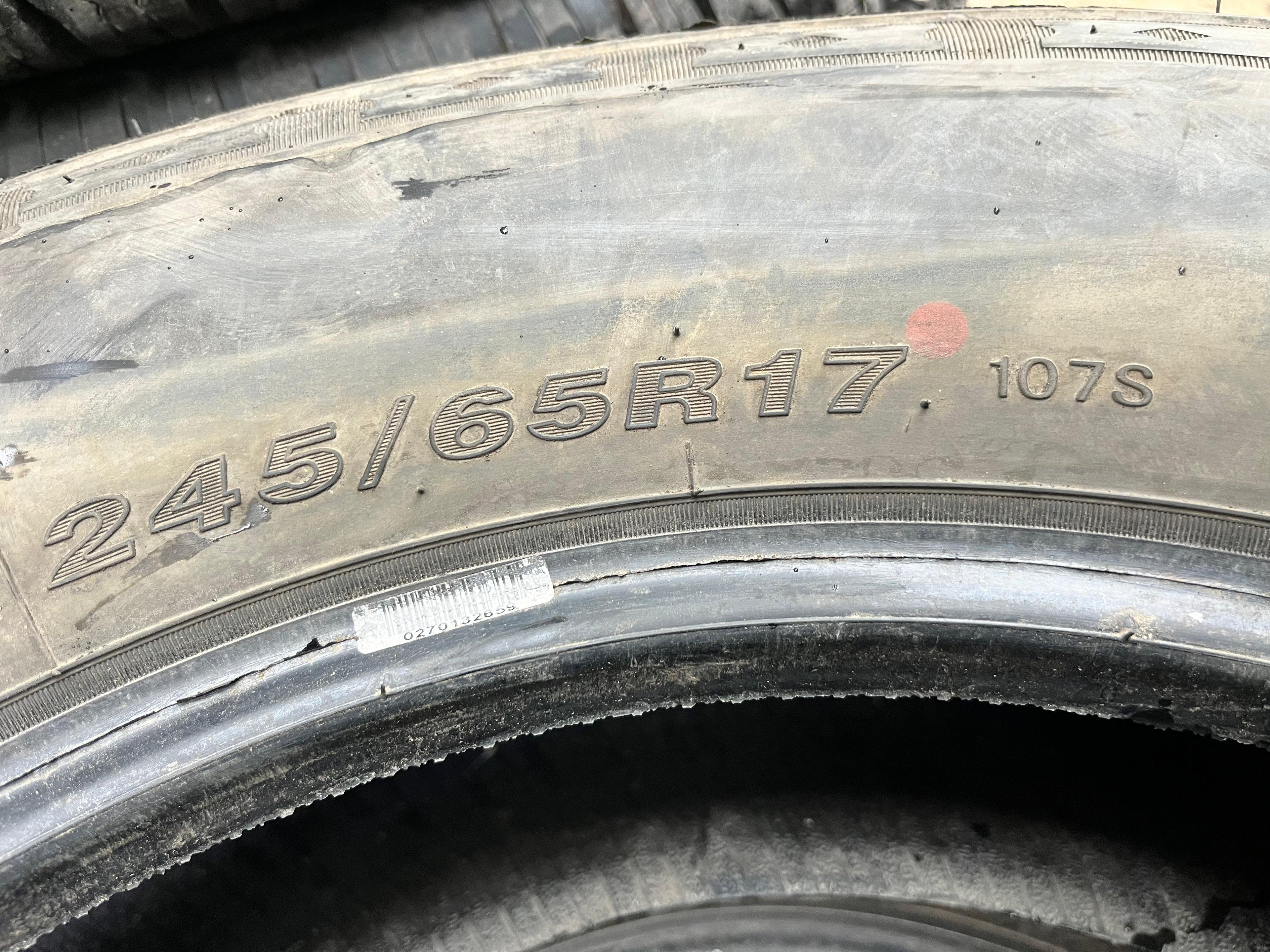 245/65R17 Pair (2 Used Tires) Trail Guide All Terrain