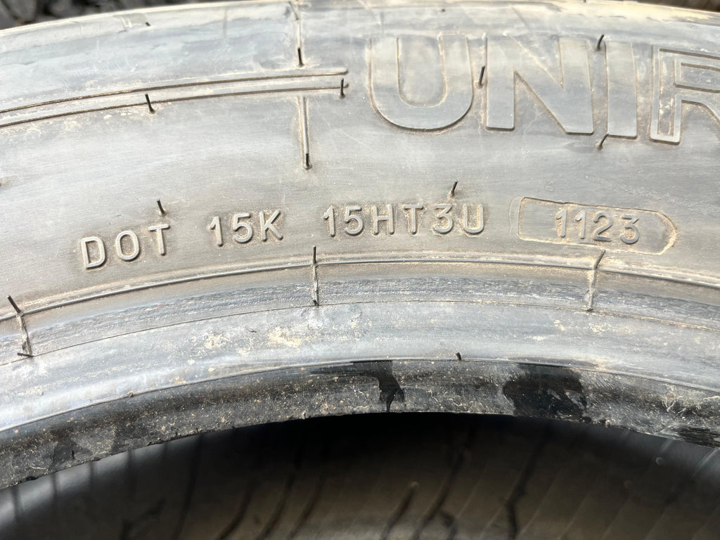 245/65R17 Pair (2 Used Tires) Uniroyal Laredo (HT)