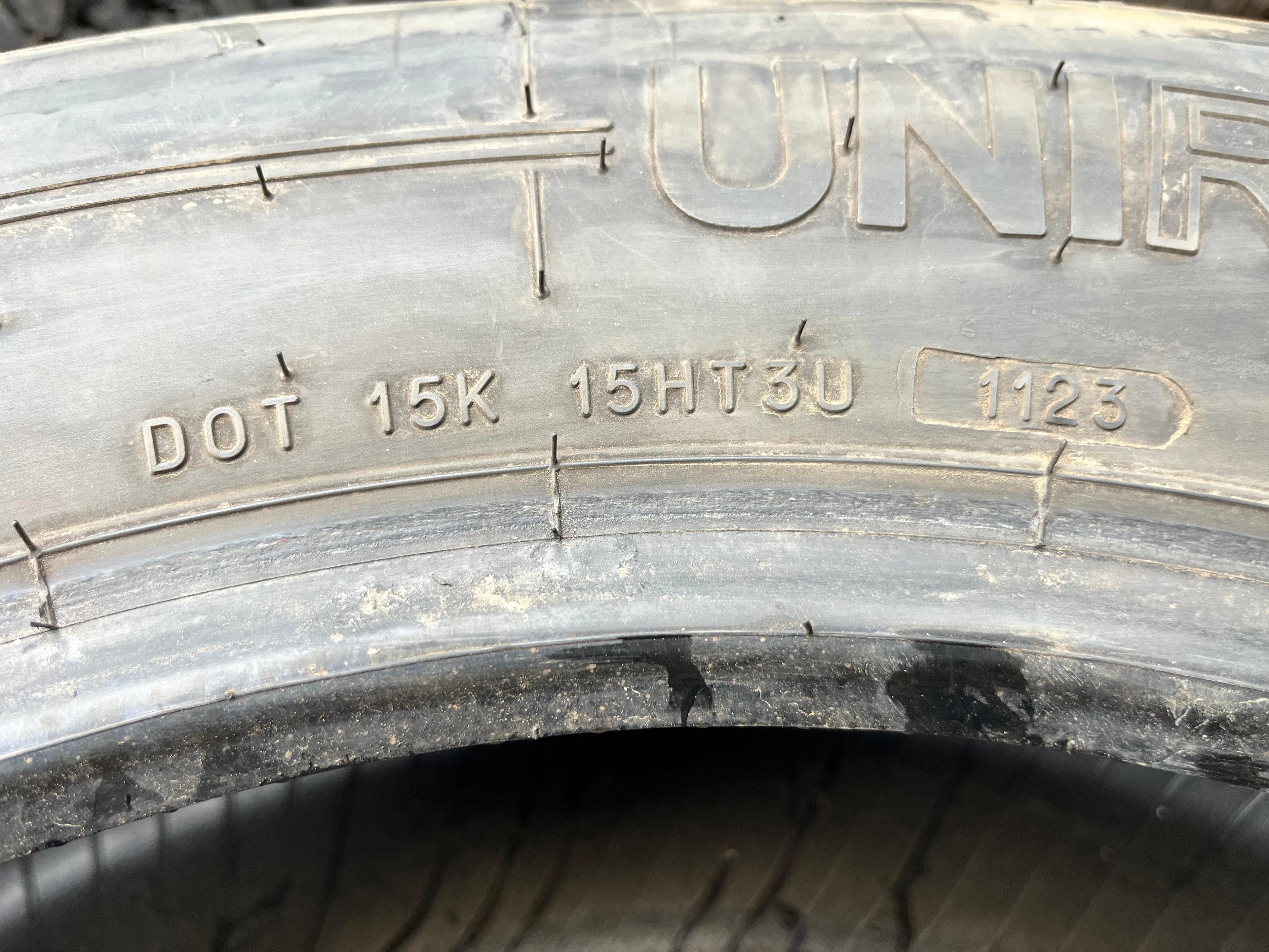 245/65R17 Pair (2 Used Tires) Uniroyal Laredo (HT)