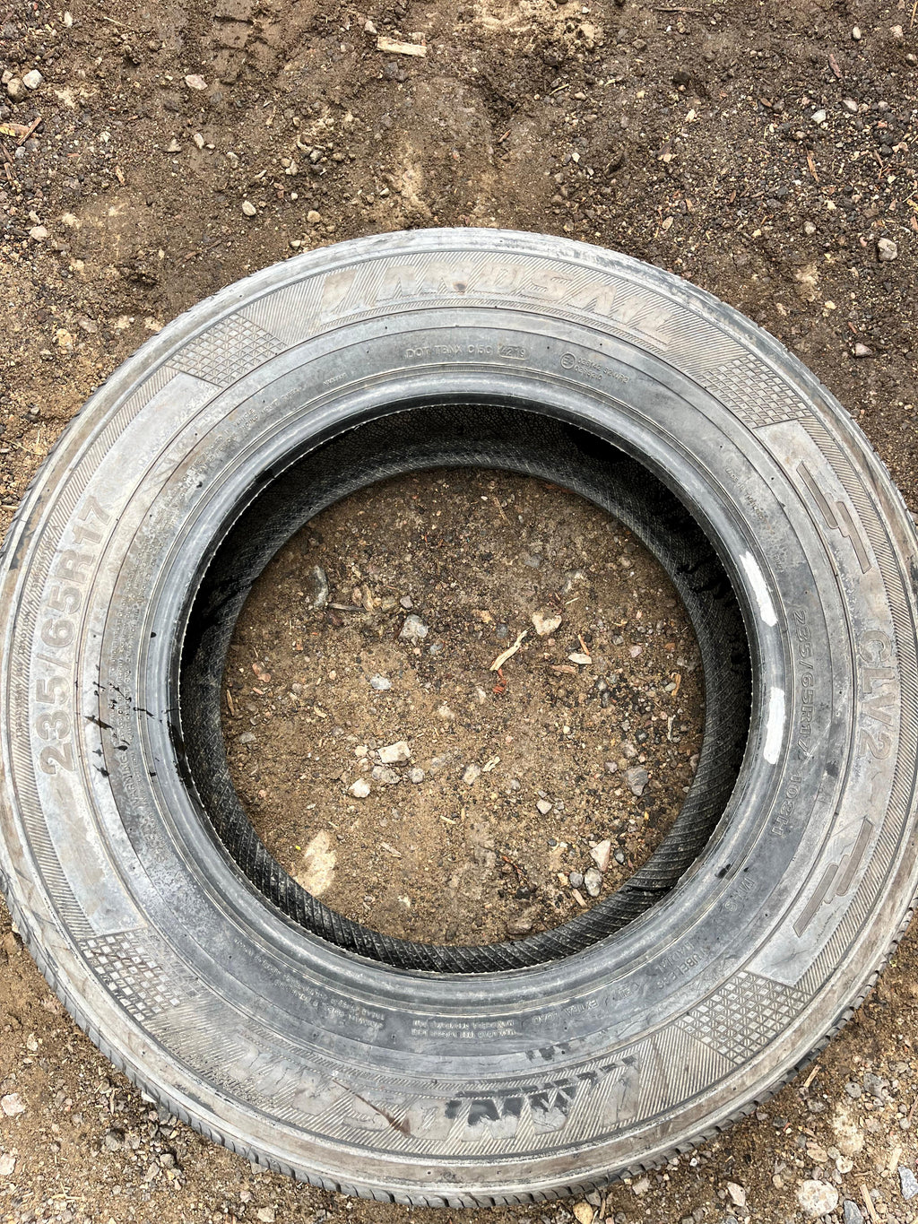 235/65R17 Pair (2 Used Tires) Landsail  (CLV2)