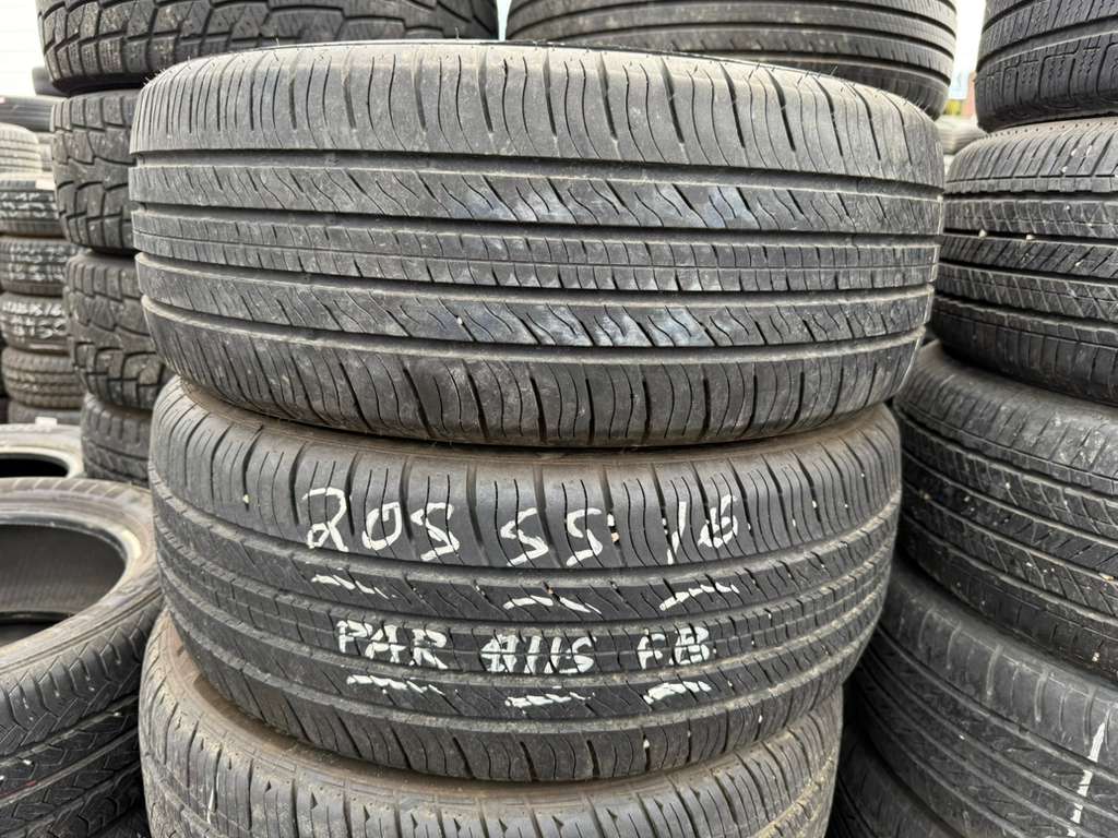 205/55R16  Pair (2 Used Tires) GT Radial Champiro