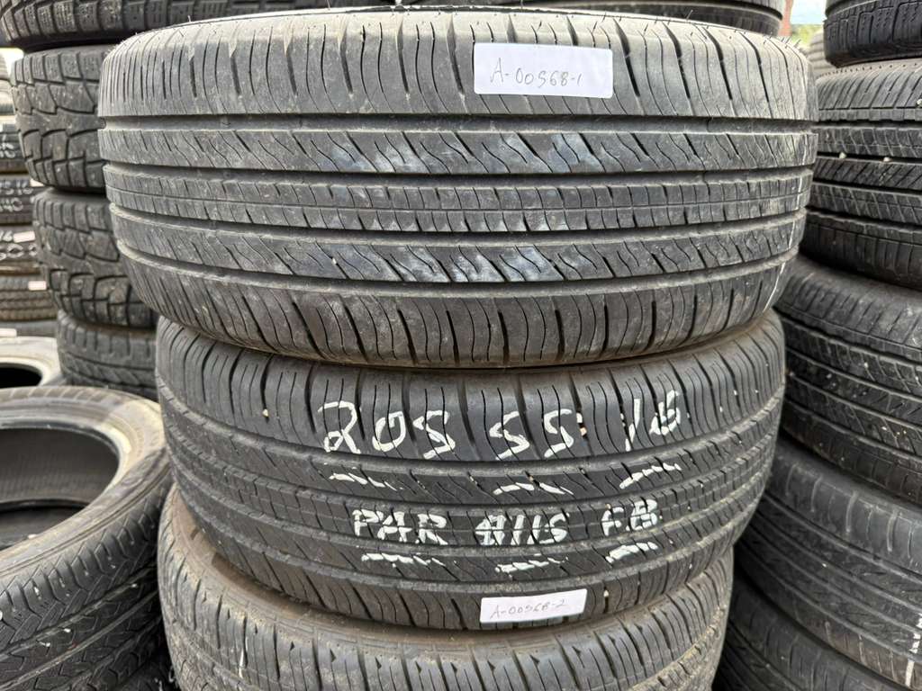 205/55R16  Pair (2 Used Tires) GT Radial Champiro