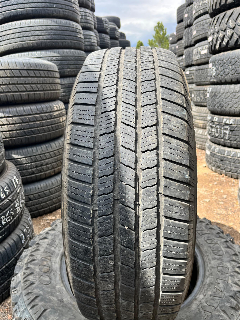 235/65R17 Pair (2 Used Tires) Michelin XLT