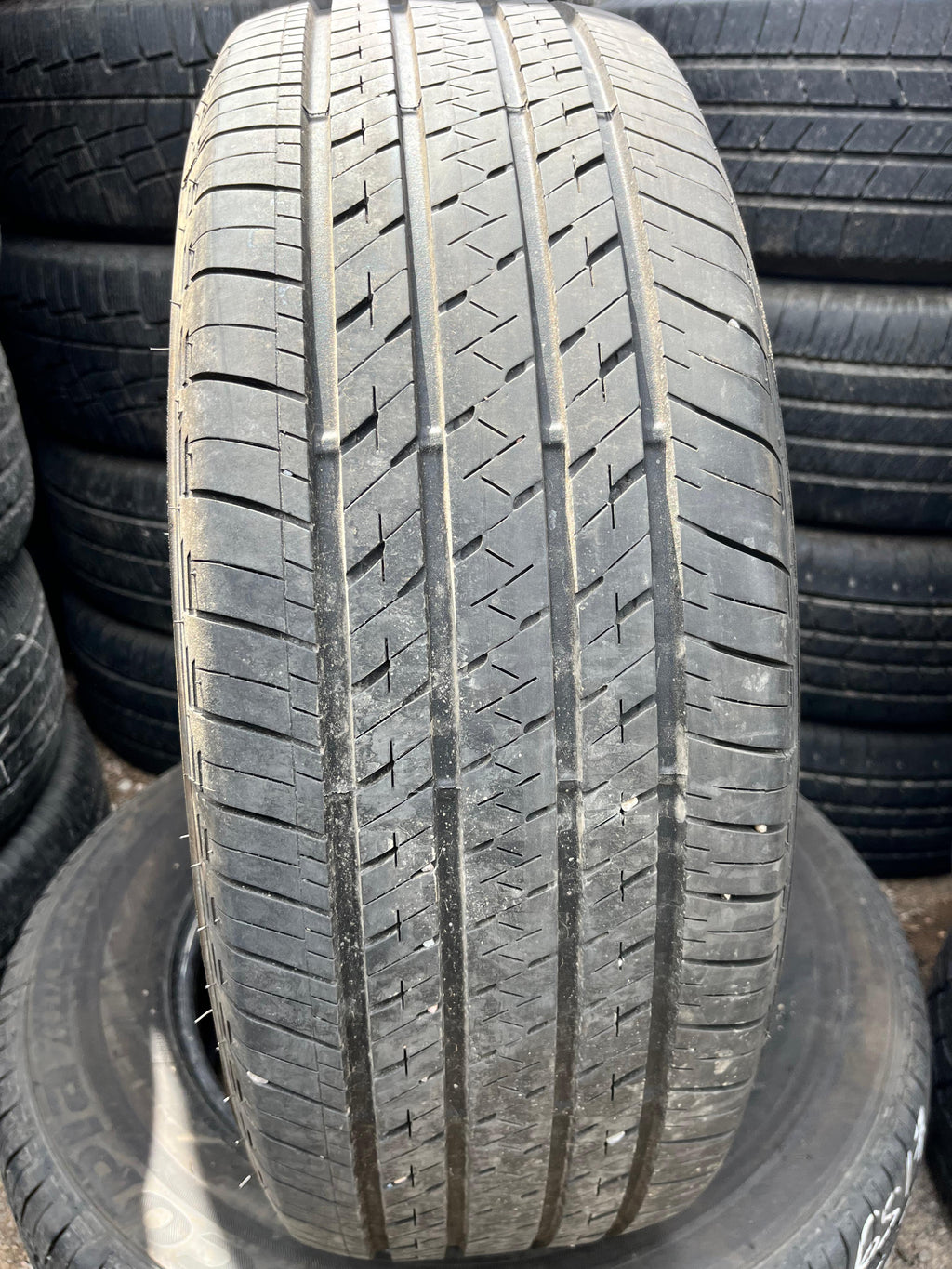 235/65R17 Pair (2 Used Tires) Bridgestone Ecopia (el 422)