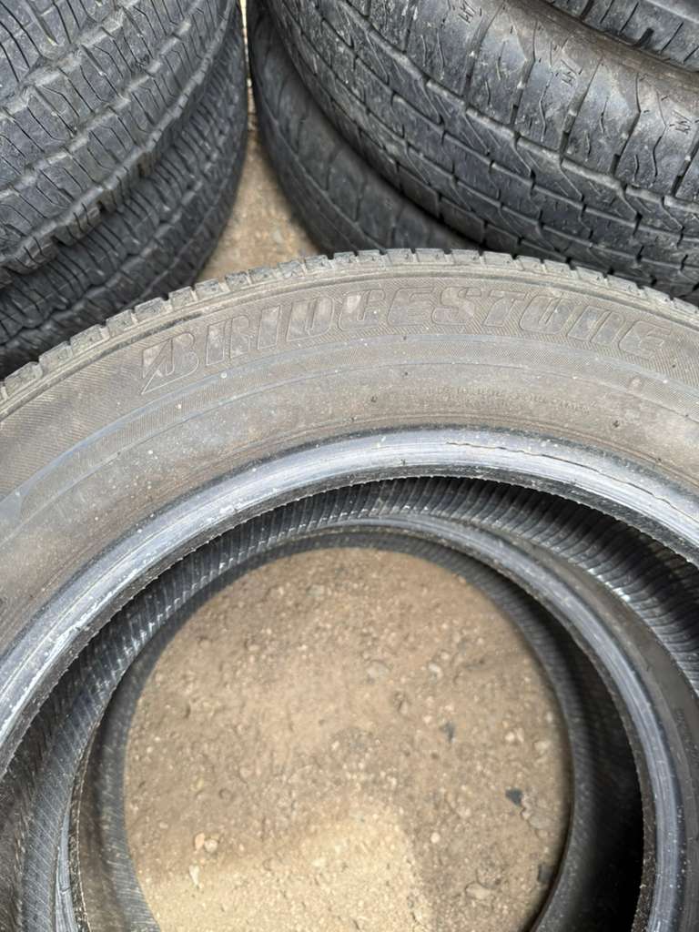 205/55R16 Pair (2 Used Tires) Bridgestone Ecopia EP422