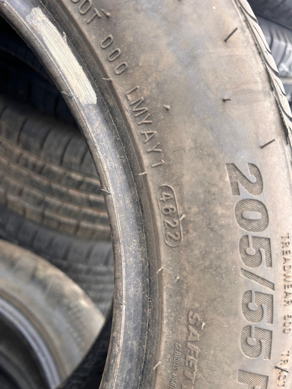 205/55R16 Set (4 Used Tires) Kumho Solus