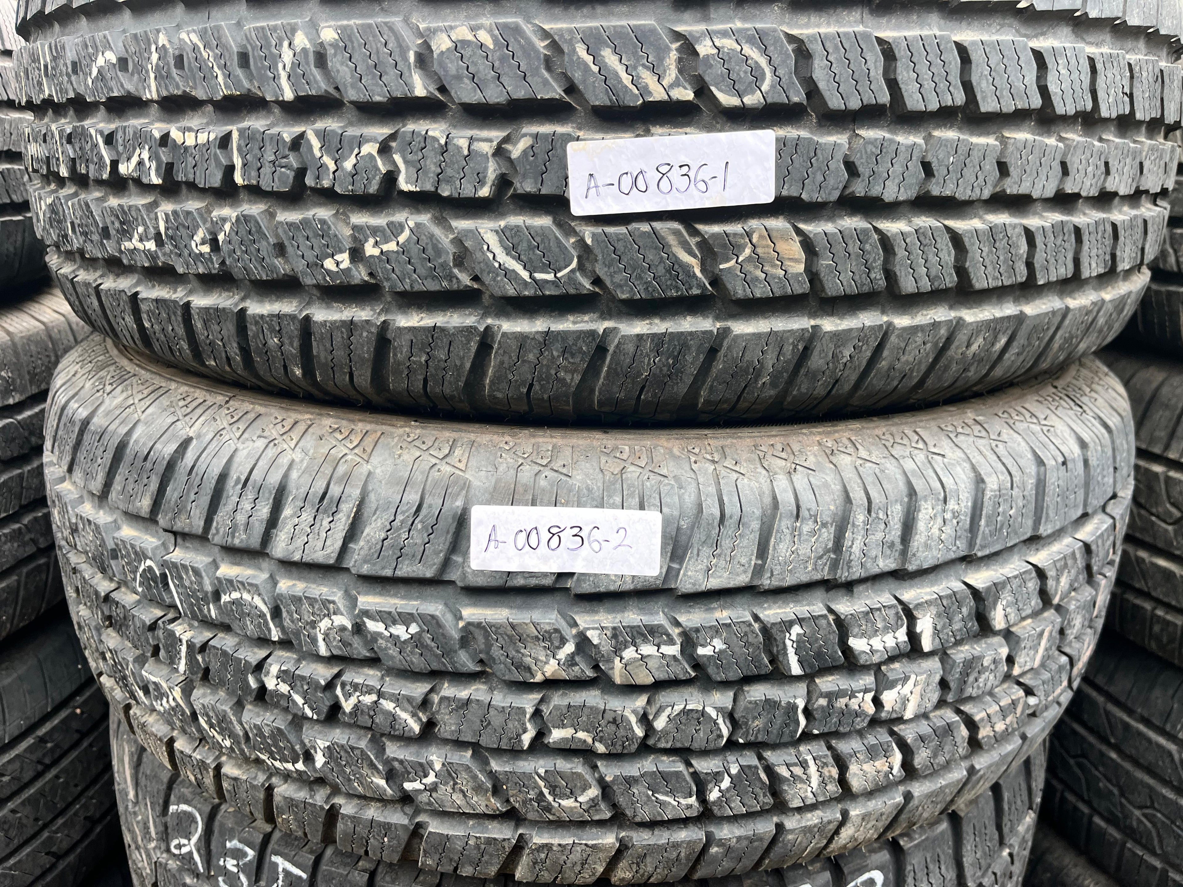 235/65R17 Pair (2 Used Tires) Ironman Radial