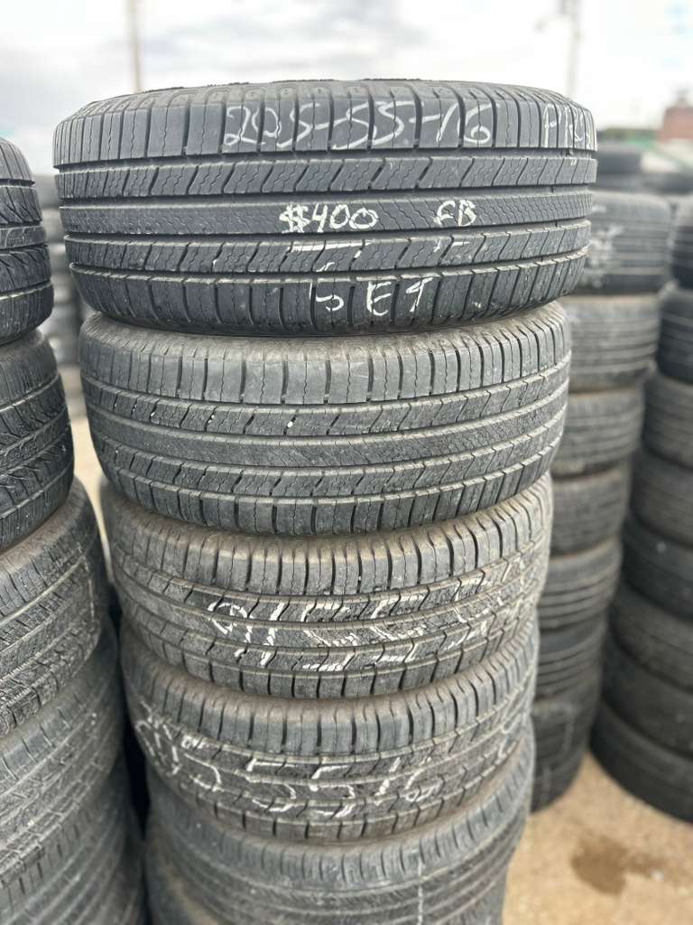205/55R16 Set (4 Used Tires) Michelin Defender2