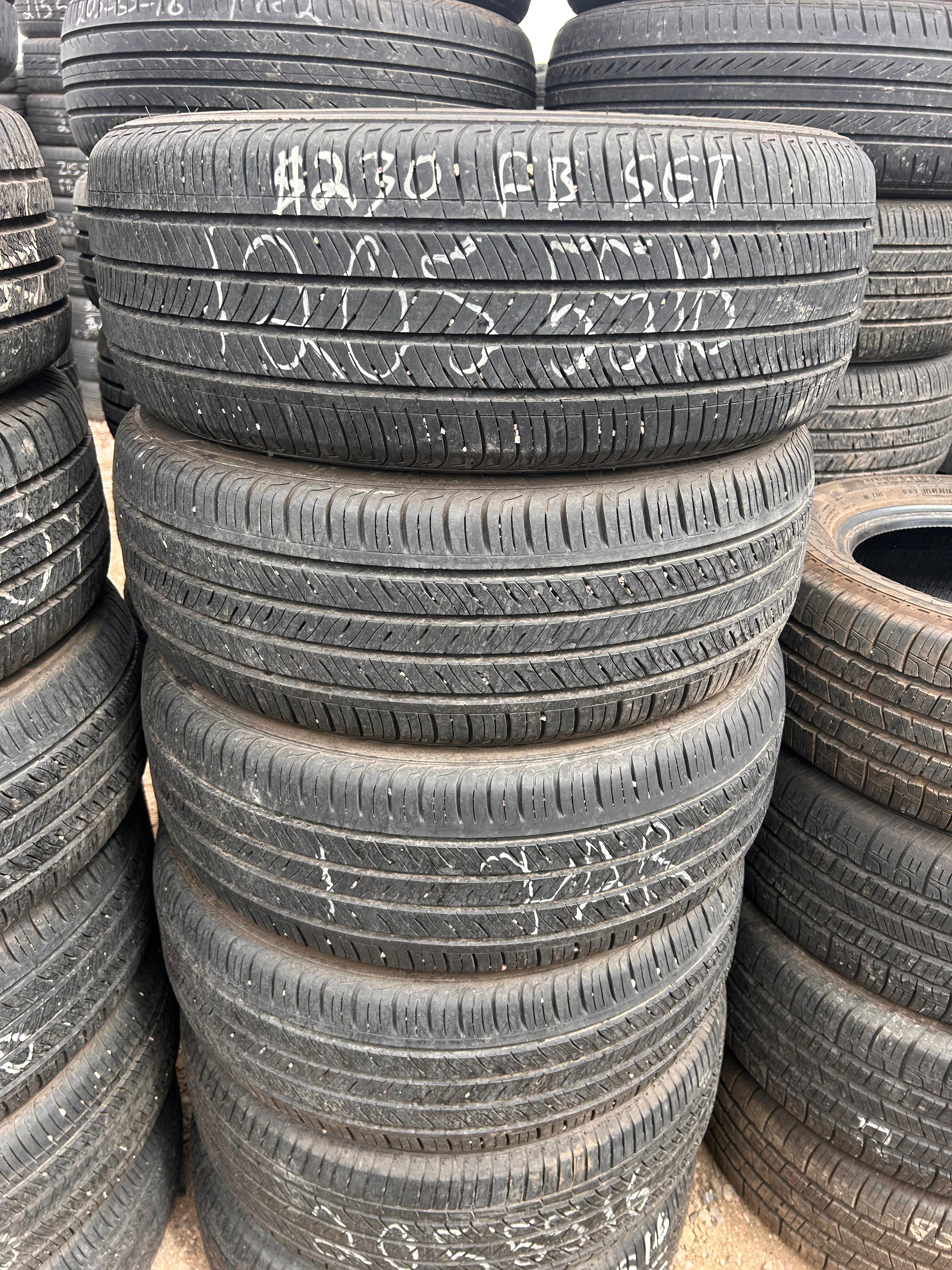 205/55R16 Set (4 Used Tires) Kumho Solus TA31