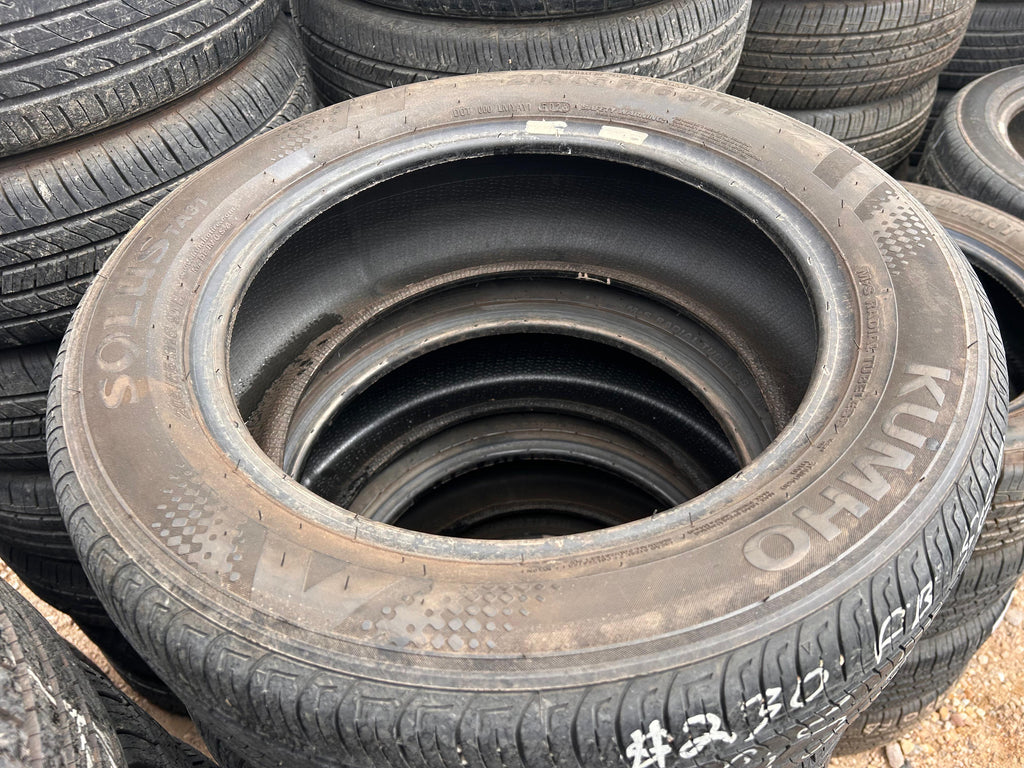 205/55R16 Set (4 Used Tires) Kumho Solus TA31
