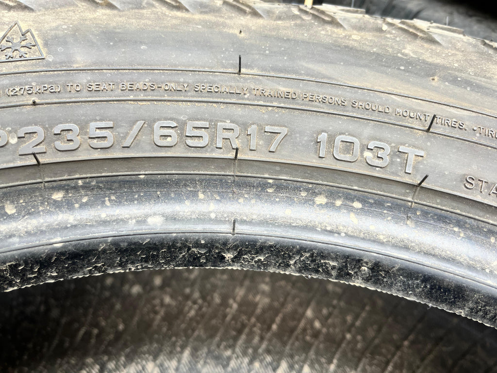 235/65R17 Pair (2 Used Tires) Open Range All terrain (SQM-3)
