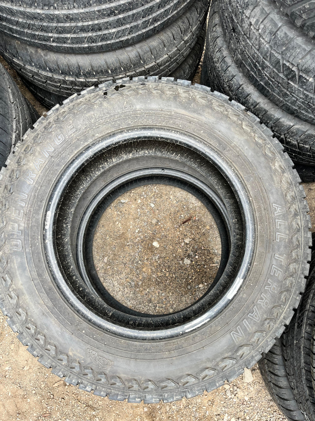 235/65R17 Pair (2 Used Tires) Open Range All terrain (SQM-3)