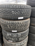 205/55ZR16 (3 Used Tires) Continental Extreme Contact