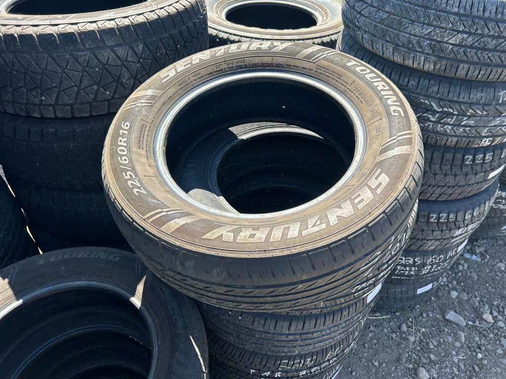 225/60R16 Set (4 Used Tires) Sentury Touring