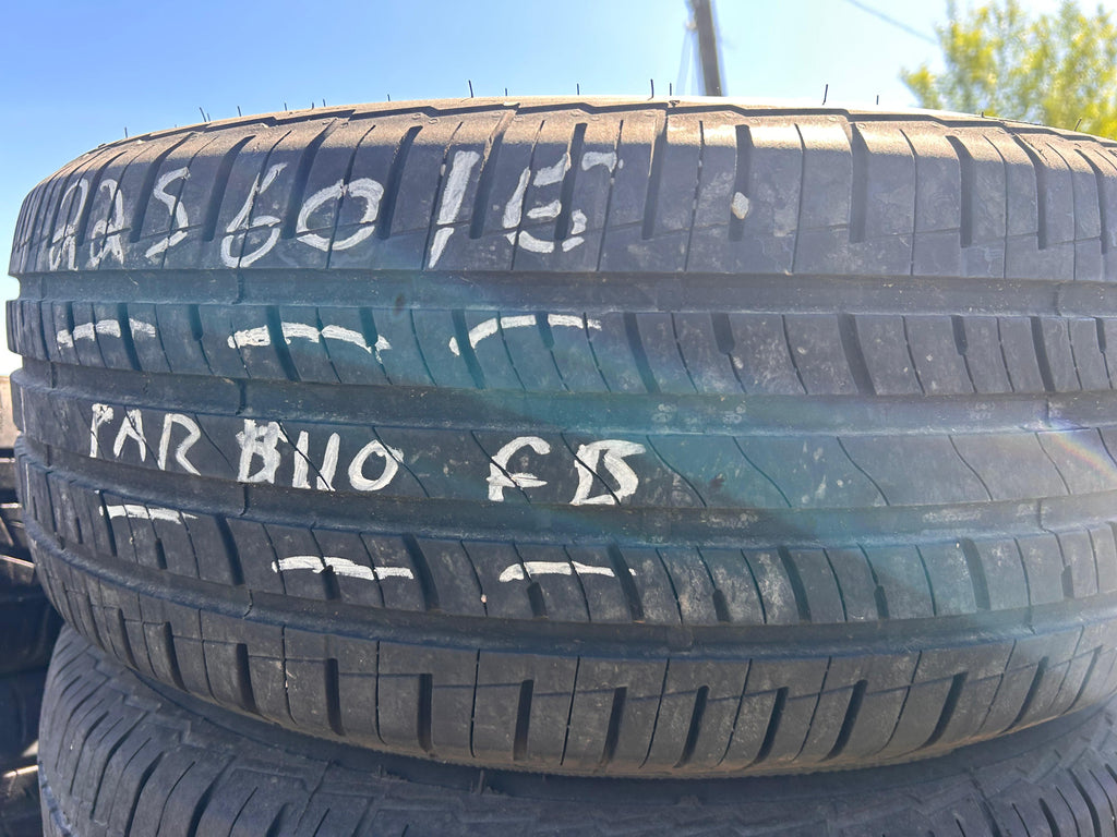 225/60R16 Pair (2 Used Tires) Mastercraft Stratus