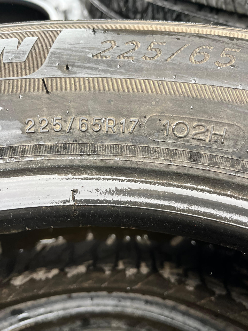 225/65R17 (3 Used Tires) Michelin CrossClimate
