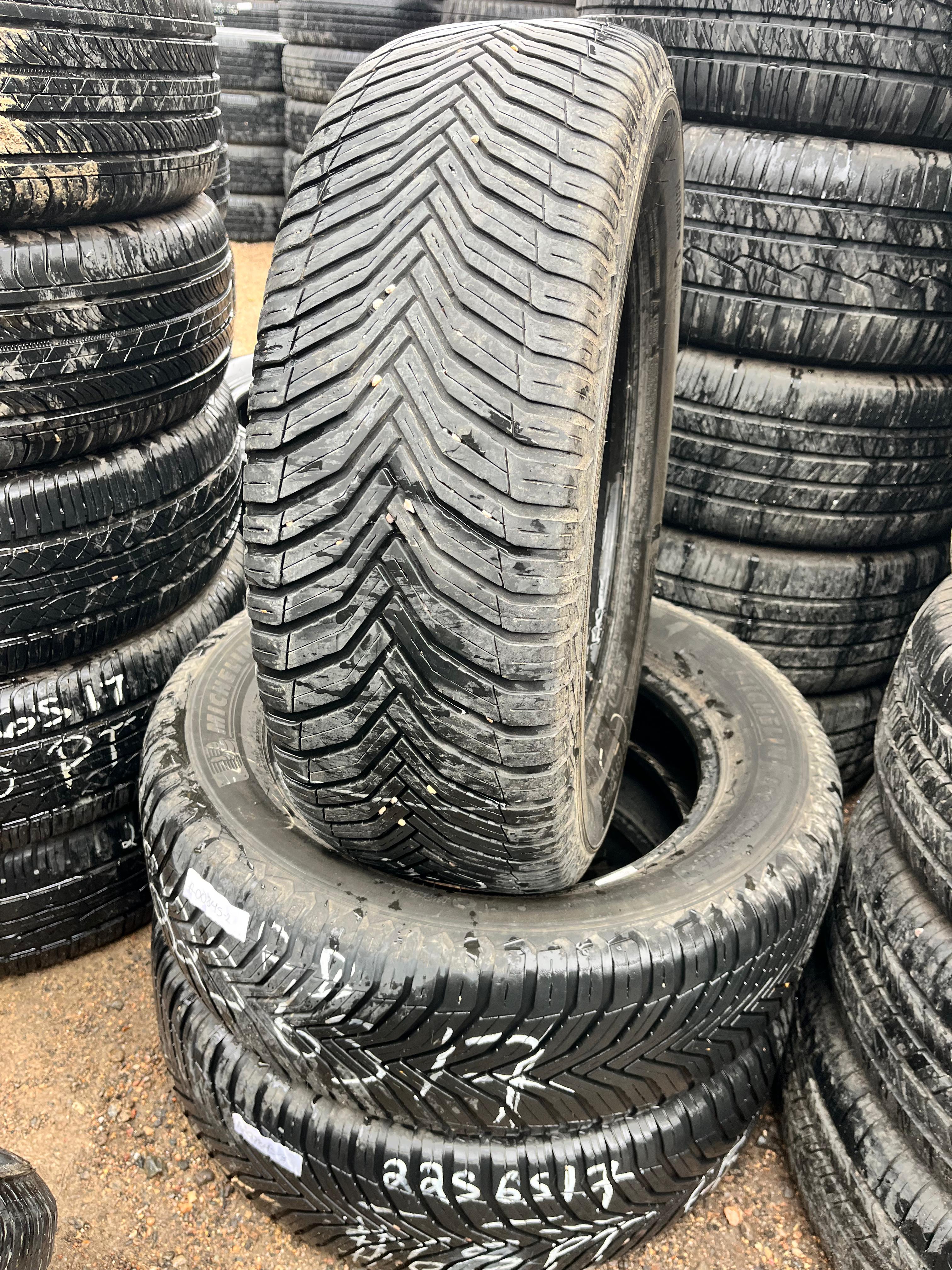 225/65R17 (3 Used Tires) Michelin CrossClimate