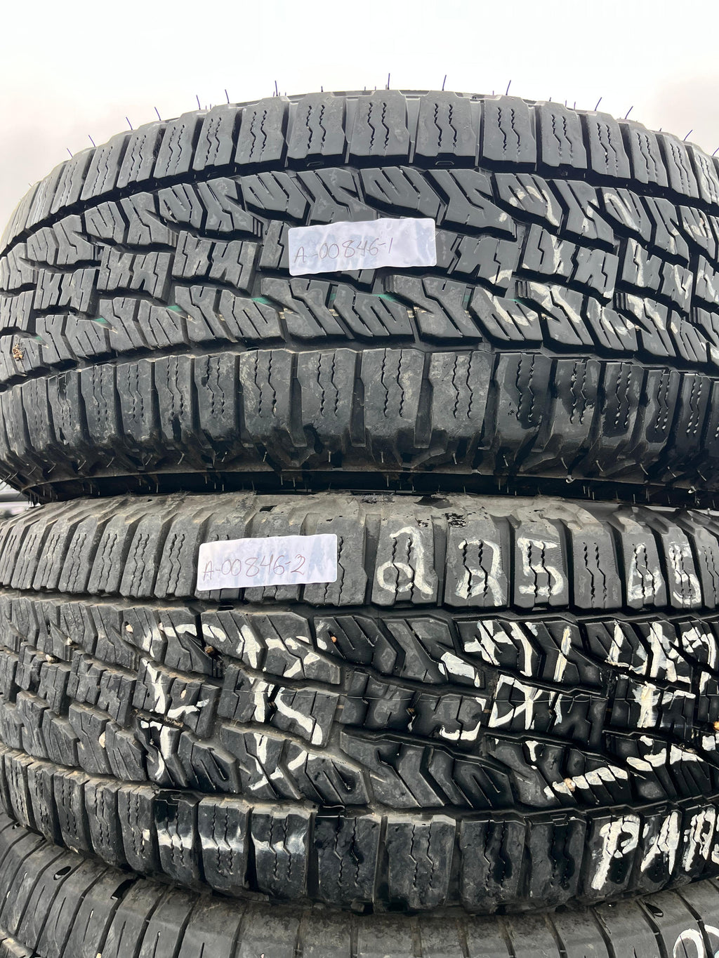 225/65R17 Pair (2 Used Tires) Falken Wildpeak (Trail)