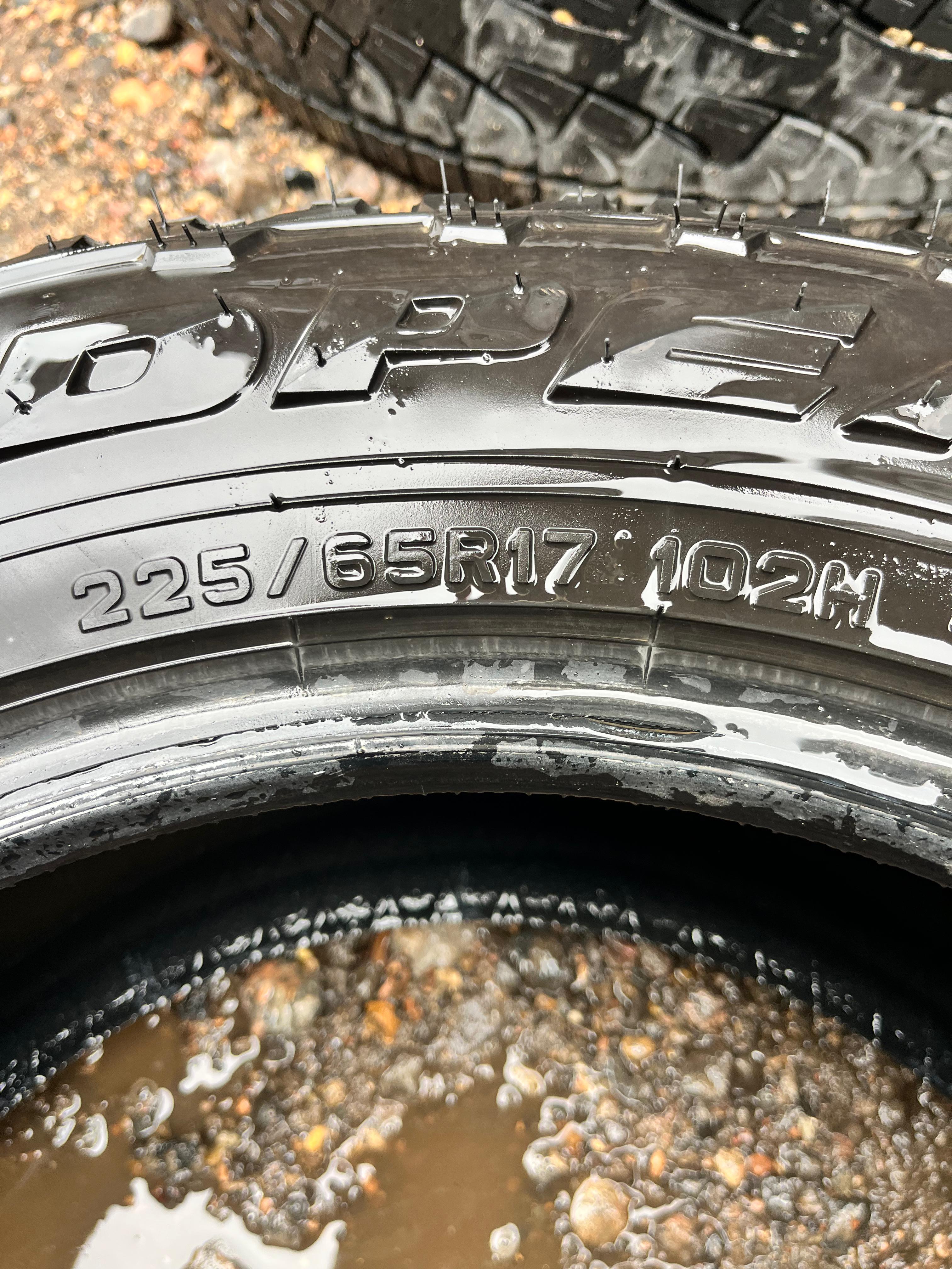 225/65R17 Pair (2 Used Tires) Falken Wildpeak (Trail)