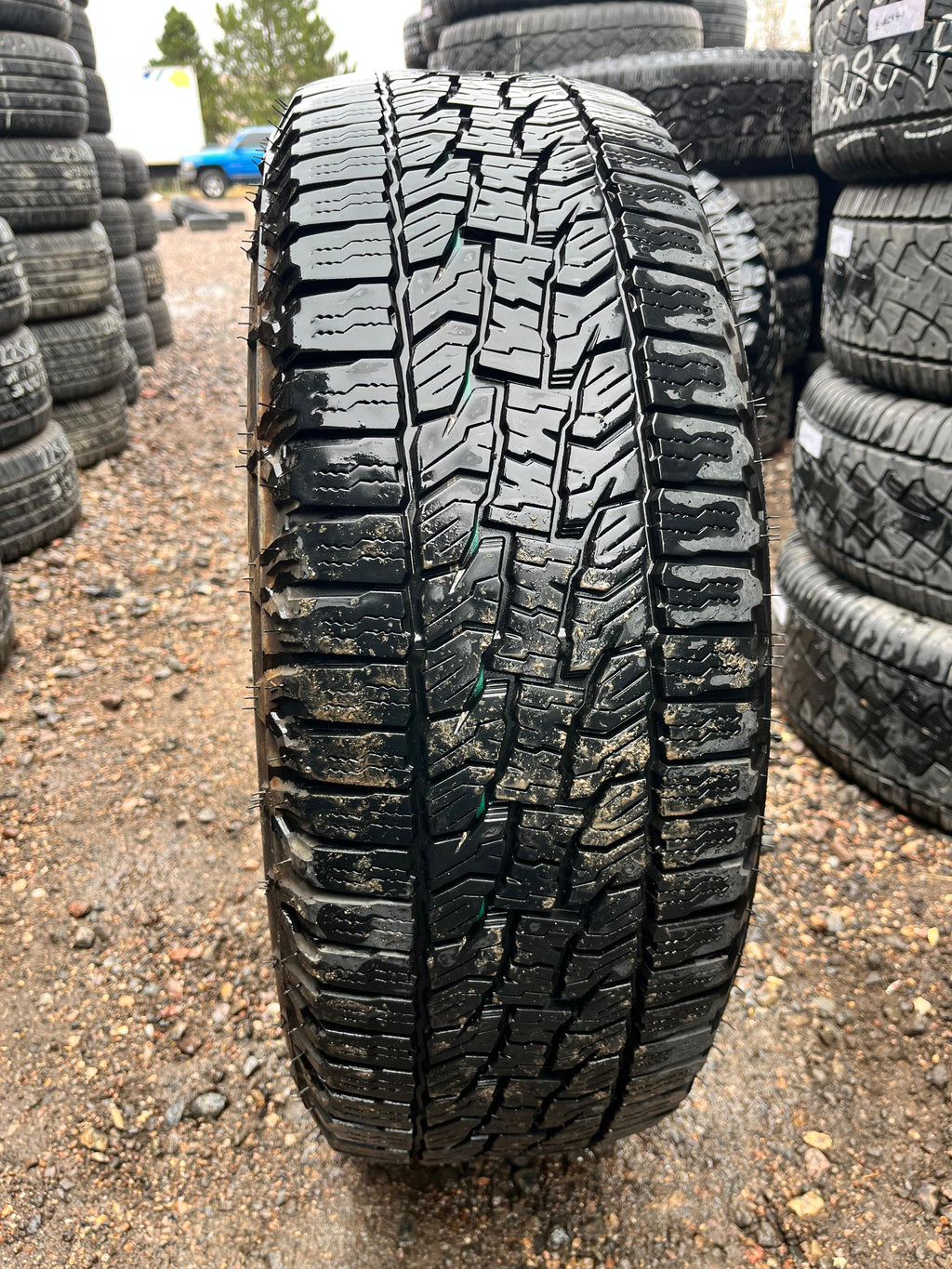 225/65R17 Pair (2 Used Tires) Falken Wildpeak (Trail)