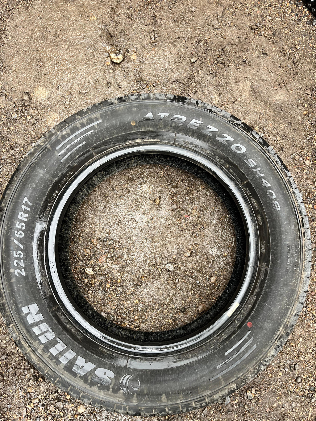 225/65R17 Set (4 Used Tires) Sailun Atrezzo (SH408)