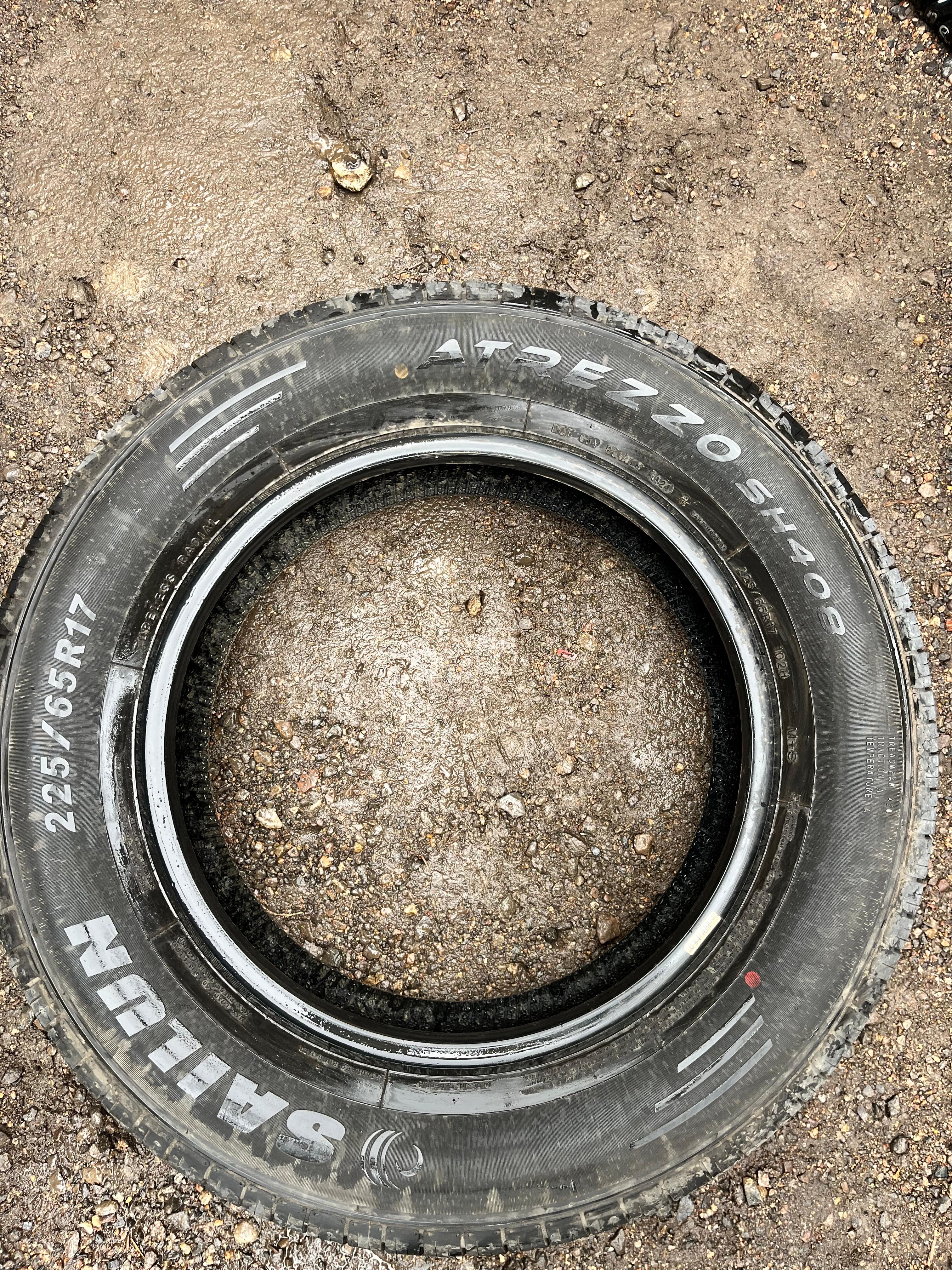 225/65R17 Set (4 Used Tires) Sailun Atrezzo (SH408)