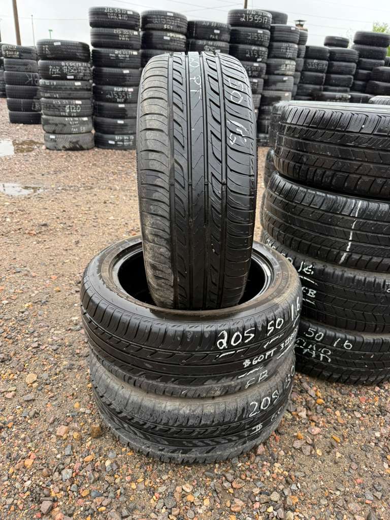 205/50R16 (3 Used Tires) Mastercaft MC-440