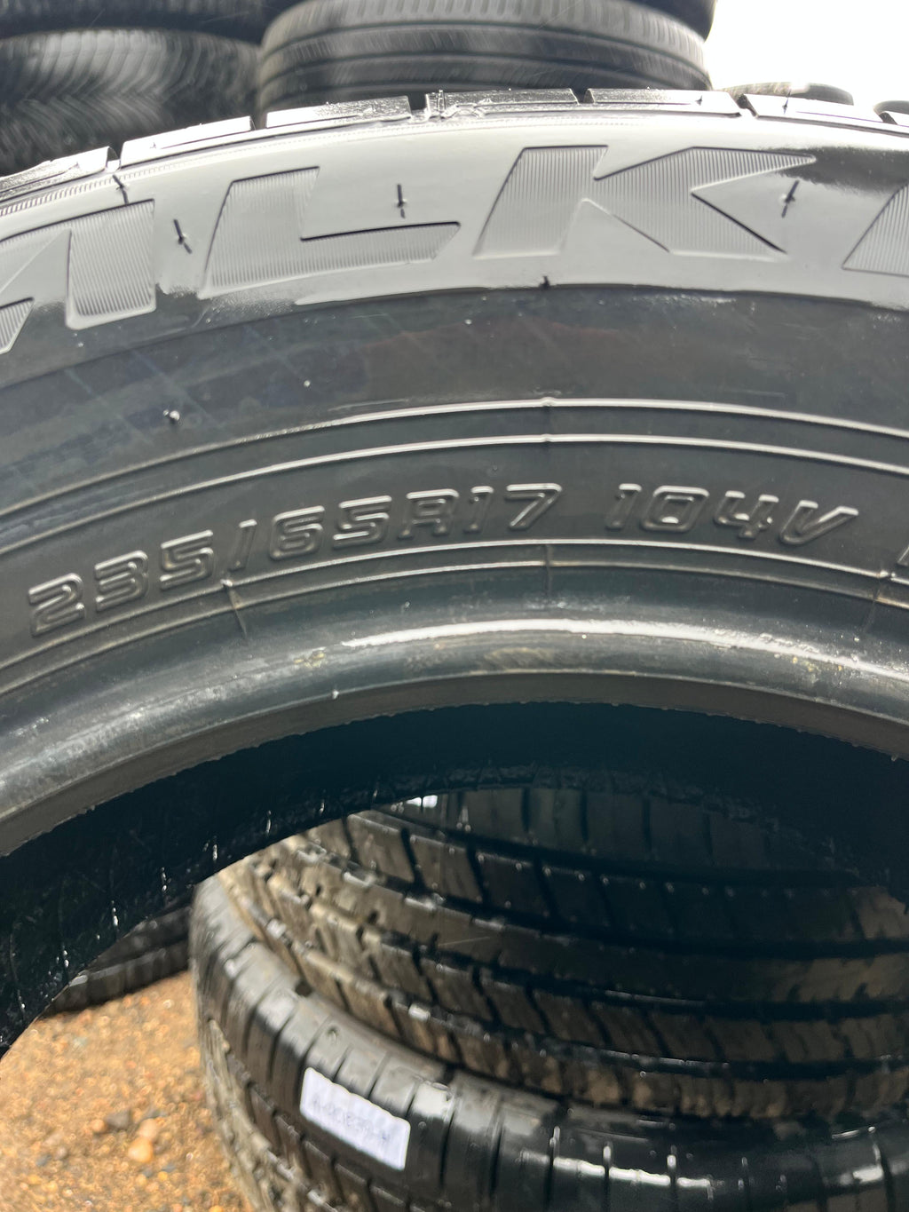 235/65R17 Set (4 Used Tires) Falken Pro G5 CSV