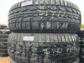225/65R17 Pair (2 Used Tires) Firestone Winter Force 2