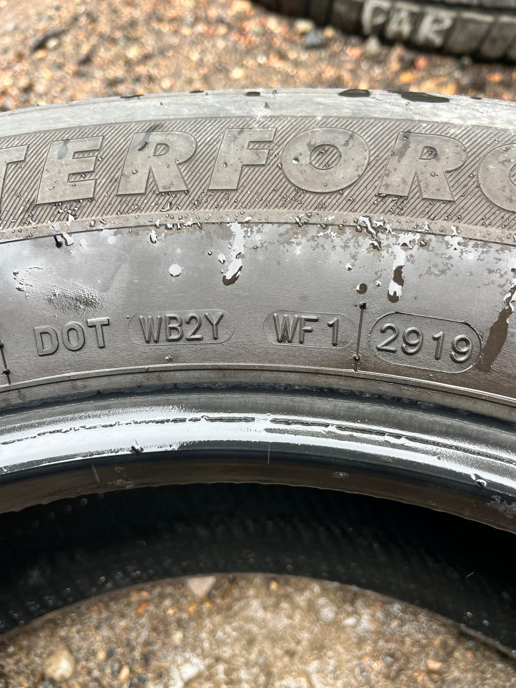 225/65R17 Pair (2 Used Tires) Firestone Winter Force 2