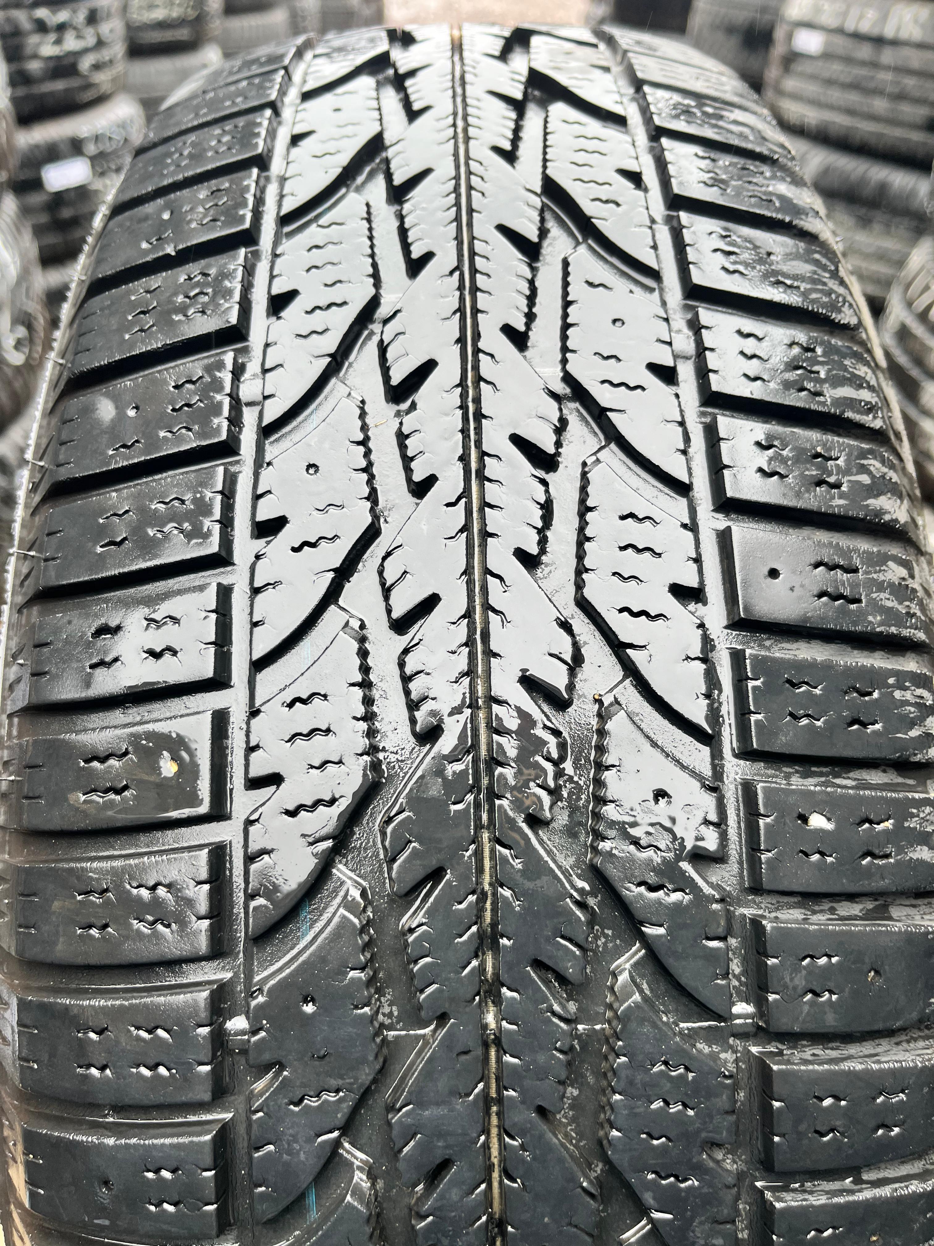 225/65R17 Pair (2 Used Tires) Firestone Winter Force 2