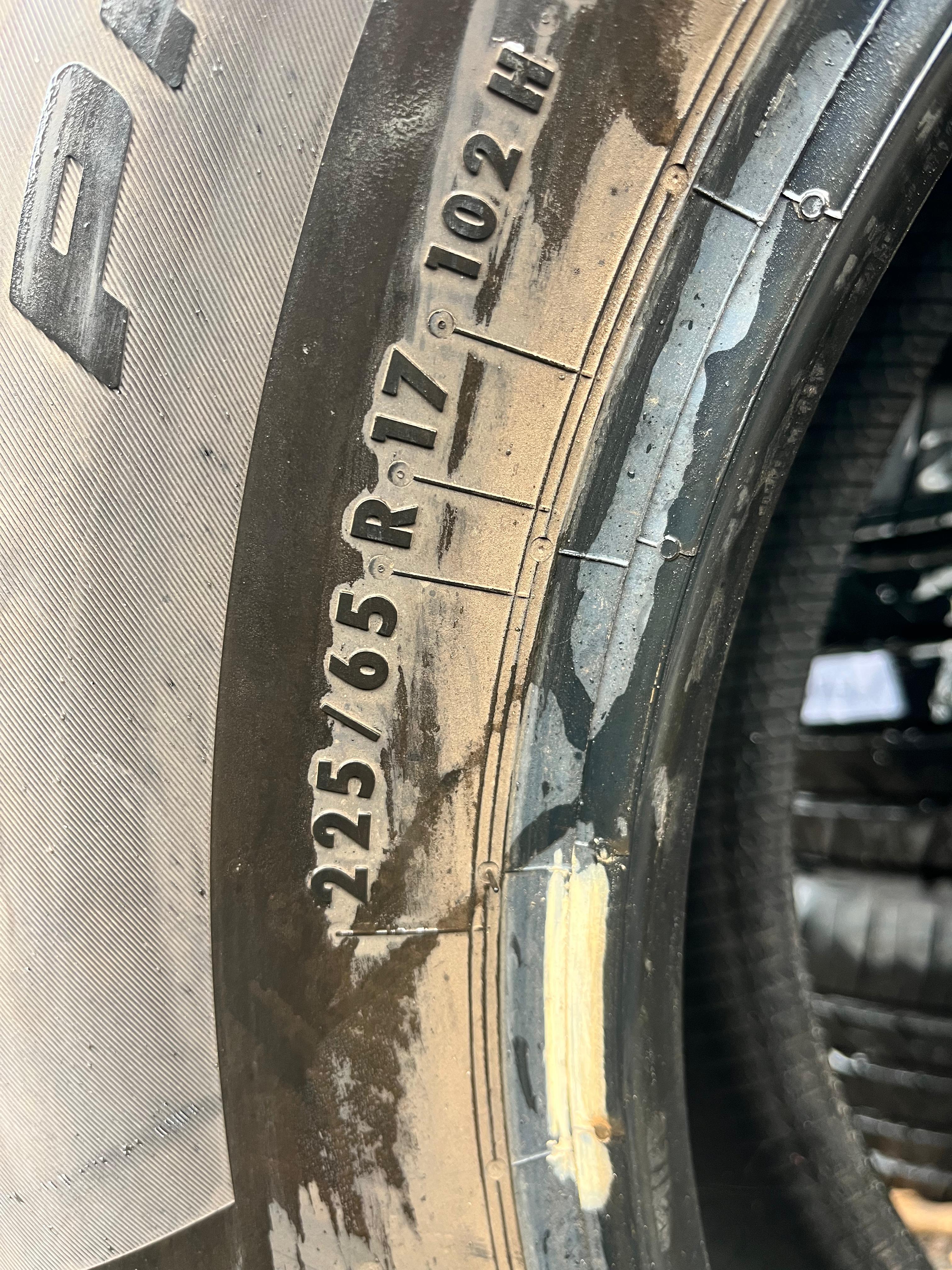 225/65R17 Set (4 Used Tires) Continental Pro Contac