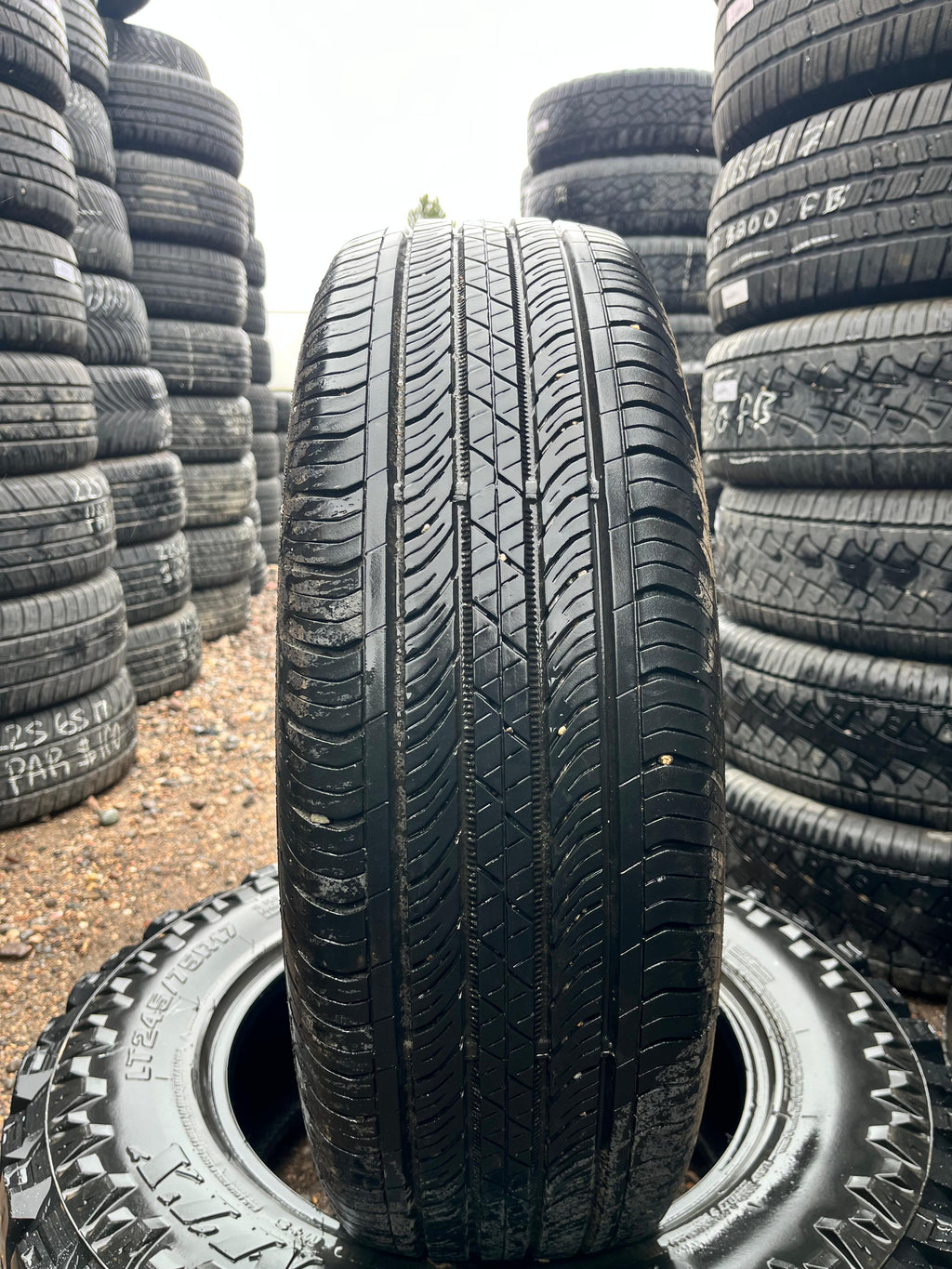 225/65R17 Set (4 Used Tires) Continental Pro Contac