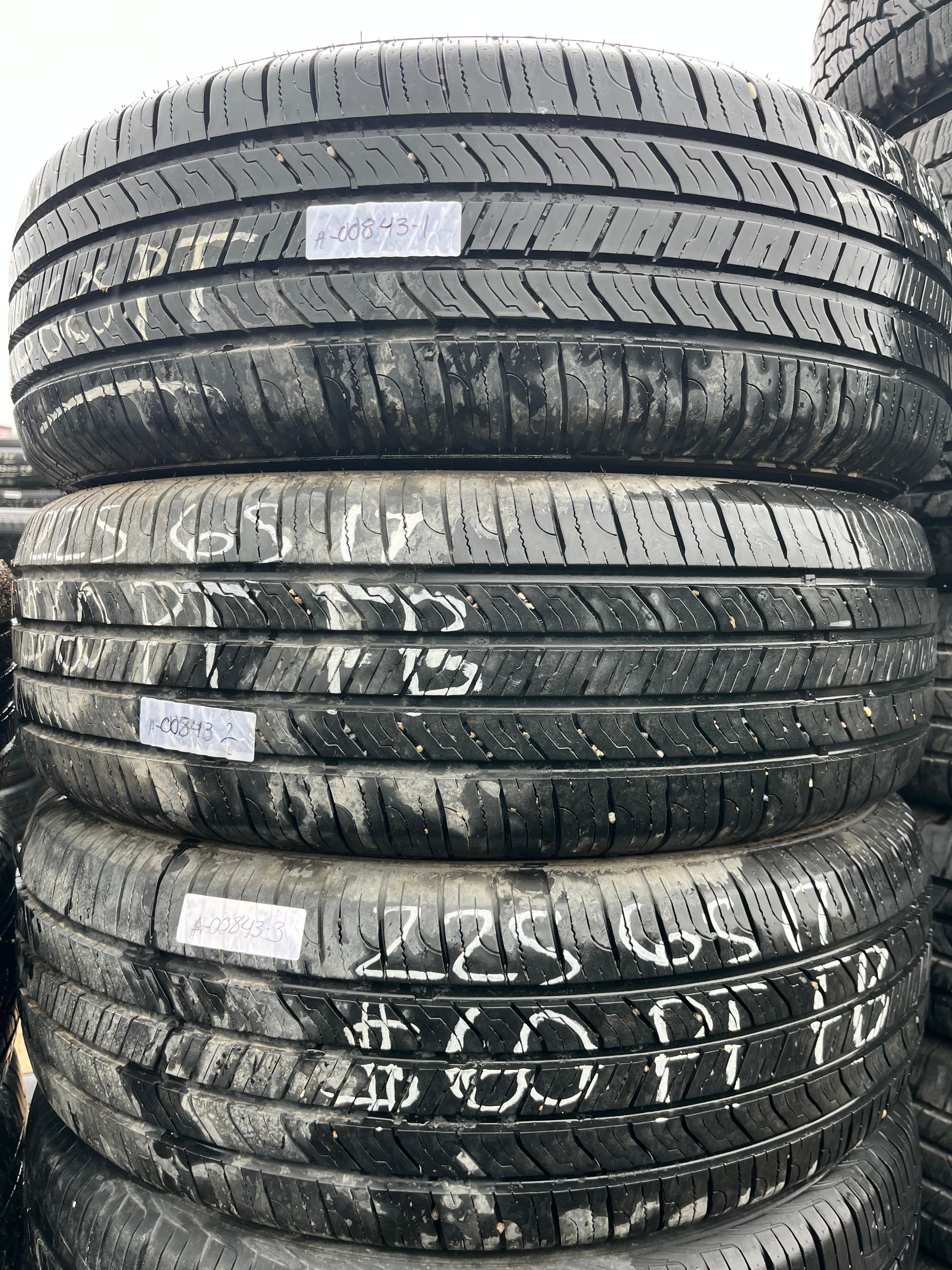 225/65R17 (3 Used Tires) Sailun Atrezzo (SH400)