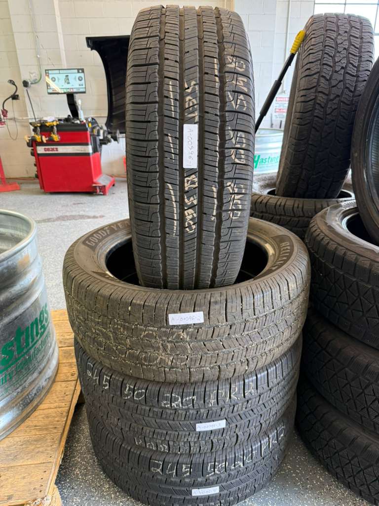 245/50R20 Set (4 Used Tires) Goodyear Reliant