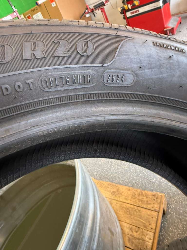 245/50R20 Set (4 Used Tires) Goodyear Reliant