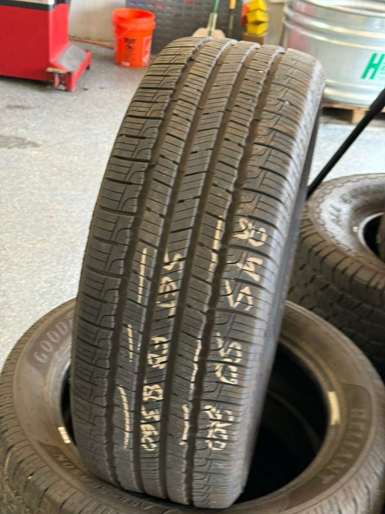 245/50R20 Set (4 Used Tires) Goodyear Reliant