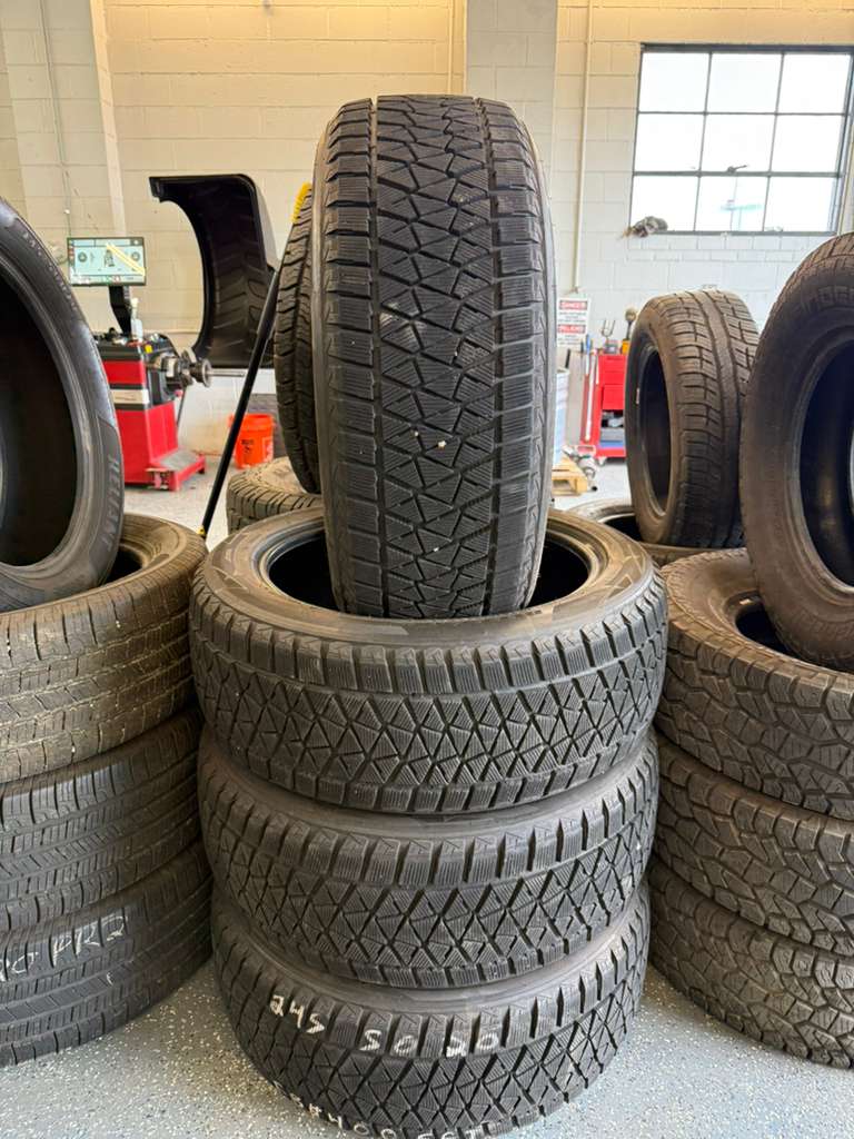 245/50R20 Set (4 Used  Tires) Bridgestone Blizzak DM-V2