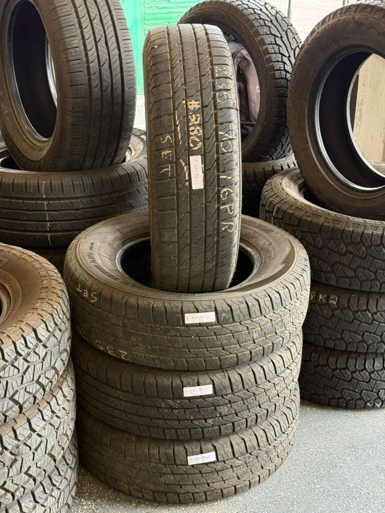 235/70R16  Set (4 Used Tires) Corsa Highway Terrain plus