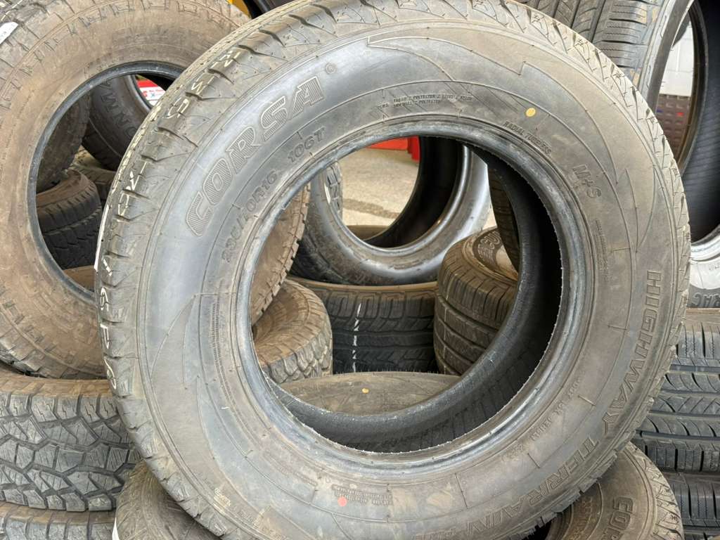 235/70R16  Set (4 Used Tires) Corsa Highway Terrain plus