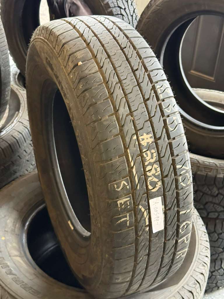 235/70R16  Set (4 Used Tires) Corsa Highway Terrain plus