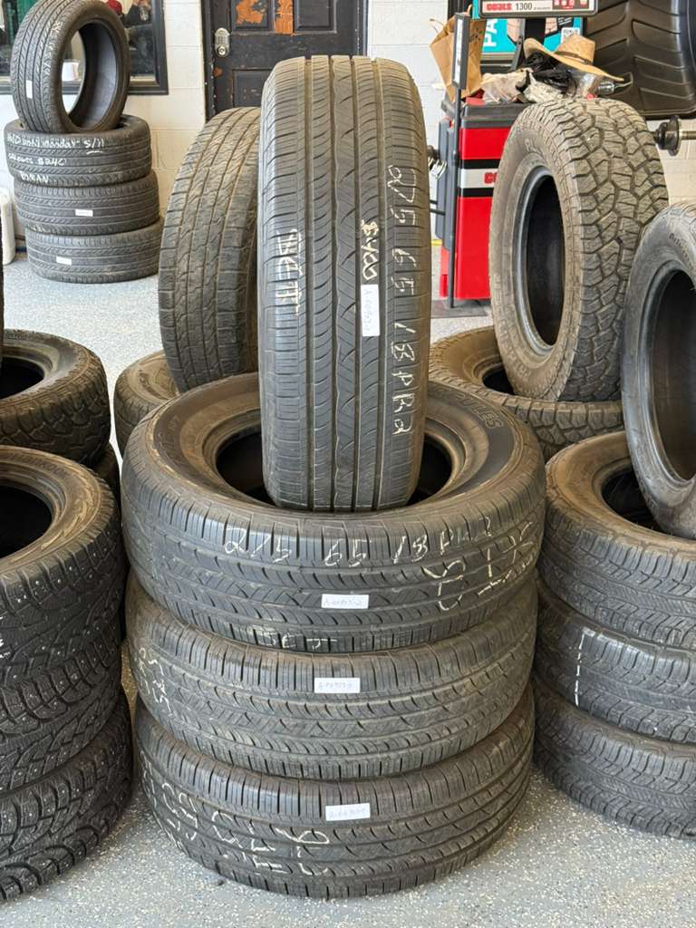 275/65R18 Set (4 Used Tires) Hercules Terratrac HPT