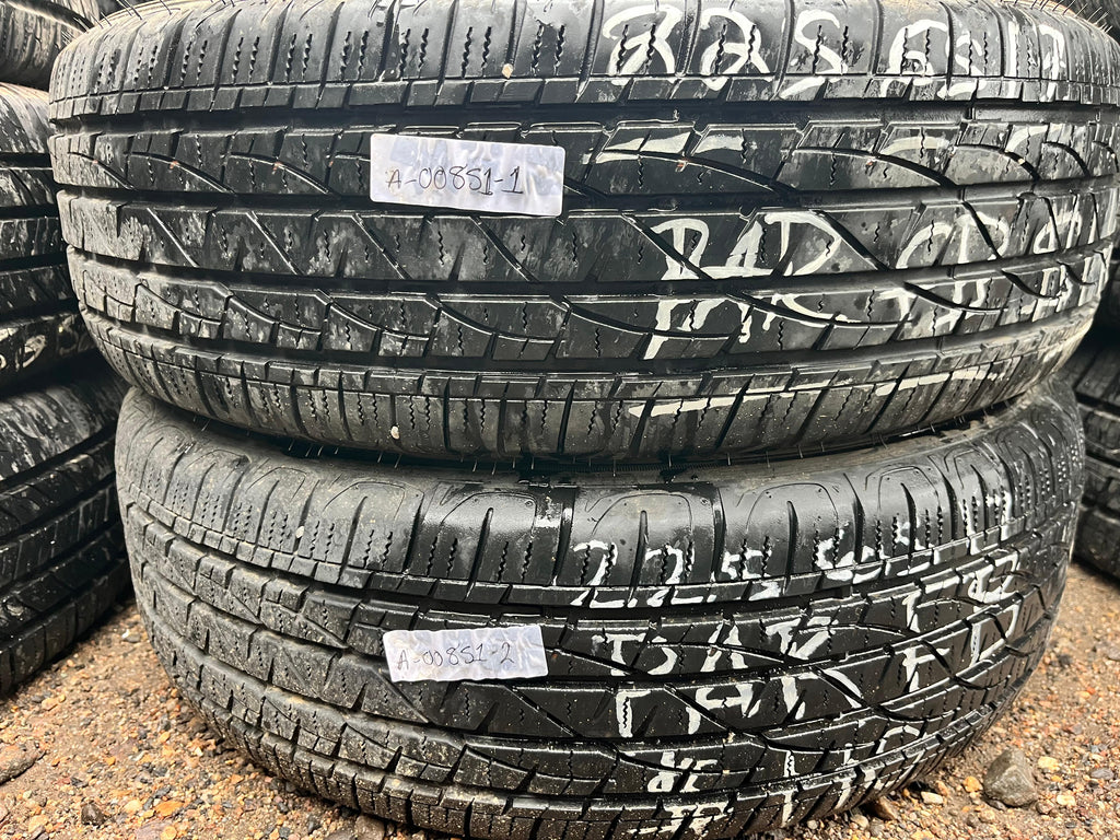 225/65R17 Pair (2 Used Tires) Firestone Destination