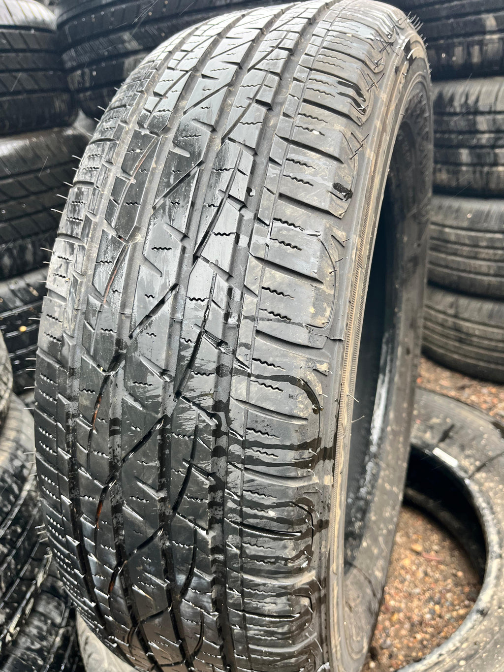 225/65R17 Pair (2 Used Tires) Firestone Destination