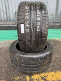 275/35ZR18 Pair (2 Used Tires) Michelin Pilot Super Sport